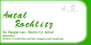 antal rochlitz business card